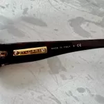 Bvlgari oversized tortoiseshell sunglasses, view 13