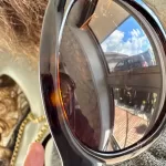 Bvlgari oversized tortoiseshell sunglasses, view 6
