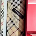 Burberry Nova Check handkerchief and nylon pouch boxed gift set, view 13