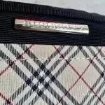 Burberry Nova Check handkerchief and nylon pouch boxed gift set, view 11