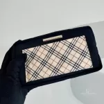 Burberry Nova Check handkerchief and nylon pouch boxed gift set, view 16
