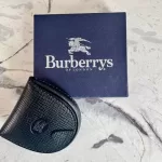 vintage Burberrys of London black leather coin purse, view 16