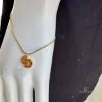 Christian Dior CD gold-tone bracelet, view 10