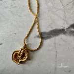 Christian Dior CD gold-tone bracelet, view 4