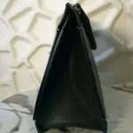 Furla tricolour black, ivory and grey leather and suede two-way bag, view 8