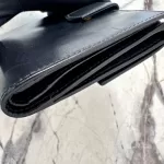 Salvatore Ferragamo Gancini black leather compact wallet, view 9
