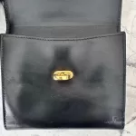 Salvatore Ferragamo Gancini black leather compact wallet, view 10