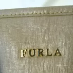 Furla taupe leather open-mouth tote bag, view 15