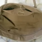 Furla taupe leather open-mouth tote bag, view 13