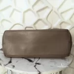 Furla taupe leather open-mouth tote bag, view 8