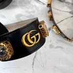 Gucci Trip black patent leather ankle boots with detachable crystal ankle straps, view 20