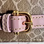 Nina Ricci pink and brown monogram compact wallet, view 14