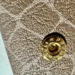Nina Ricci pink and brown monogram compact wallet, view 13