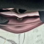 Nina Ricci pink and brown monogram compact wallet, view 11