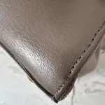 Yves Saint Laurent Muse Two taupe leather two-way handbag, view 12