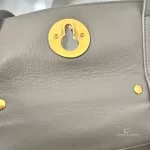 Yves Saint Laurent Muse Two taupe leather two-way handbag, view 17