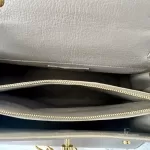 Yves Saint Laurent Muse Two taupe leather two-way handbag, view 32