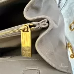 Yves Saint Laurent Muse Two taupe leather two-way handbag, view 31