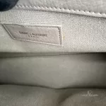 Yves Saint Laurent Muse Two taupe leather two-way handbag, view 36