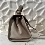 Yves Saint Laurent Muse Two taupe leather two-way handbag, view 5