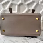 Yves Saint Laurent Muse Two taupe leather two-way handbag, view 8