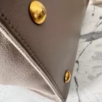 Yves Saint Laurent Muse Two taupe leather two-way handbag, view 10