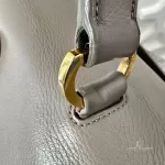 Yves Saint Laurent Muse Two taupe leather two-way handbag, view 28