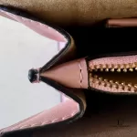 Coach Parker colorblock signature shoulder bag with tea rose turnlock, view 18