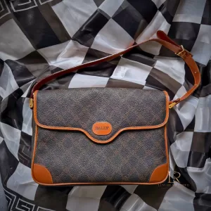 Bally Vintage B-Monogram Flap Shoulder Bag