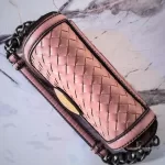 Luxury Revamped - Bottega Veneta Nappa Intrecciato Mirror Lens Shoulder Bag – Handbags Icons – view 4 | authenticated pre-loved luxury