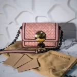 Luxury Revamped - Bottega Veneta Nappa Intrecciato Mirror Lens Shoulder Bag – Handbags Icons – view 24 | authenticated pre-loved luxury