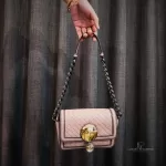 Luxury Revamped - Bottega Veneta Nappa Intrecciato Mirror Lens Shoulder Bag – Handbags Icons – view 25 | authenticated pre-loved luxury