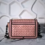 Luxury Revamped - Bottega Veneta Nappa Intrecciato Mirror Lens Shoulder Bag – Handbags Icons – view 3 | authenticated pre-loved luxury