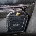 Luxury Revamped - Chloé Vintage Black Epi Leather Jewelry Button Chain Shoulder Bag – Handbags Icons – view 26 | authenticated pre-loved luxury