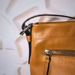 Luxury Revamped - Coach Tan Leather Convertible Duffle Shoulder Bag — F15064 – Handbags Icons – view 20 | authenticated pre-loved luxury