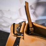 Luxury Revamped - Coach Tan Leather Convertible Duffle Shoulder Bag — F15064 – Handbags Icons – view 18 | authenticated pre-loved luxury