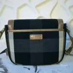 Crestbridge Blue Label plaid flap crossbody bag, view 3
