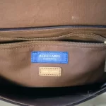 Crestbridge Blue Label plaid flap crossbody bag, view 14