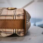 Luxury Revamped - Ferrari Monogram Plaid / Tartan Second Clutch Bag – The Final Edit – view 9 | authenticated pre-loved luxury