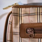 Luxury Revamped - Ferrari Monogram Plaid / Tartan Second Clutch Bag – The Final Edit – view 10 | authenticated pre-loved luxury