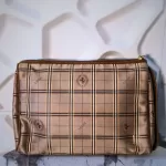 Luxury Revamped - Ferrari Monogram Plaid / Tartan Second Clutch Bag – The Final Edit – view 3 | authenticated pre-loved luxury
