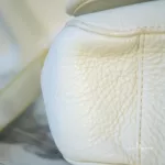 Furla Melody white pebbled leather shoulder bag, view 9