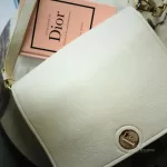 Furla Melody white pebbled leather shoulder bag, view 26