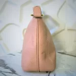 Furla Sienna blush pink pebble leather two-way shoulder bag, view 4