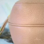 Furla Sienna blush pink pebble leather two-way shoulder bag, view 7