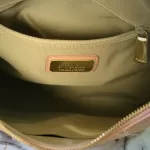 Furla Sienna blush pink pebble leather two-way shoulder bag, view 13