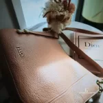 Furla Sienna blush pink pebble leather two-way shoulder bag, view 24
