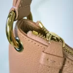 Furla Sienna blush pink pebble leather two-way shoulder bag, view 9
