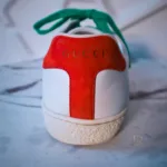 Luxury Revamped - Gucci Ace Interlocking G White  Leather Sneaker. – The Final Edit – view 11 | authenticated pre-loved luxury