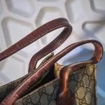 Luxury Revamped - Gucci GG Plus Monogram Vertical Tote – Handbags Icons – view 12 | authenticated pre-loved luxury
